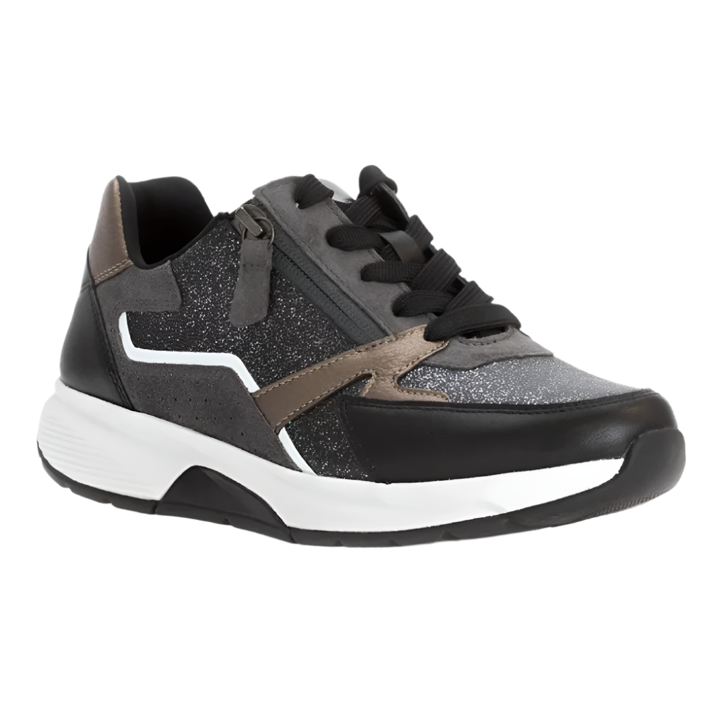 Gabor Womens Trainer 76.878.89 Anthrazit/Schwarz