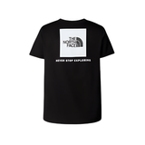 The North Face Teens T-Shirt Box NSE REG SS TNF Black
