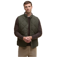 Barbour Mens Gilet Lowerdale Quilted Dark Olive