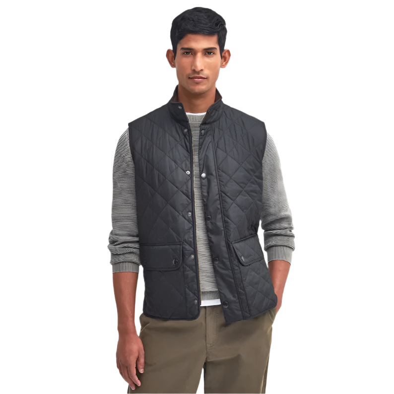 Barbour Mens Gilet New Lowerdale Navy