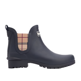 Barbour Womens Boots Wilton Navy/Hessian