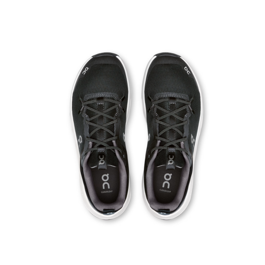 On Youth Trainer Cloudleap Black/White