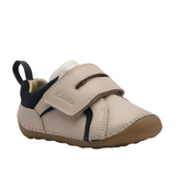 Clarks boys' leather pre-walker shoe with velcro