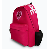 Hype Girls Backpack Applique Heart Pink