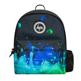 Hype Kids Backpack Iconic 3D Droplets Black - XTLR033