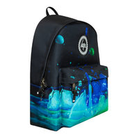 Hype Kids Backpack Iconic 3D Droplets Black - XTLR033