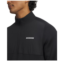 Under Armour Mens Sweatshirt Drive Pro Hybrid 1/2 Zip Black