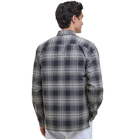Barbour International Mens Shirt Hall Check Cool Blue