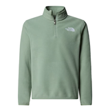 The North Face Teens Pullover Glacier 1/4 Zip Slate Moss - NF0A8CVG BQ11