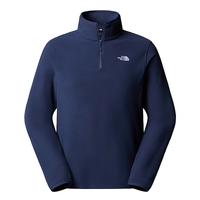 The North Face Mens Quarter Zip Glacier Fleece Summit Navy