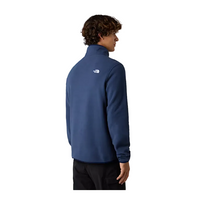 The North Face Mens Quarter Zip Glacier Fleece Summit Navy