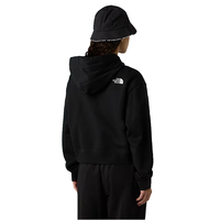 The North Face Womens Hoodie Essential Cropped Black - NF0A89EX JK31