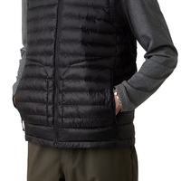 The North Face men's black clothing with zip