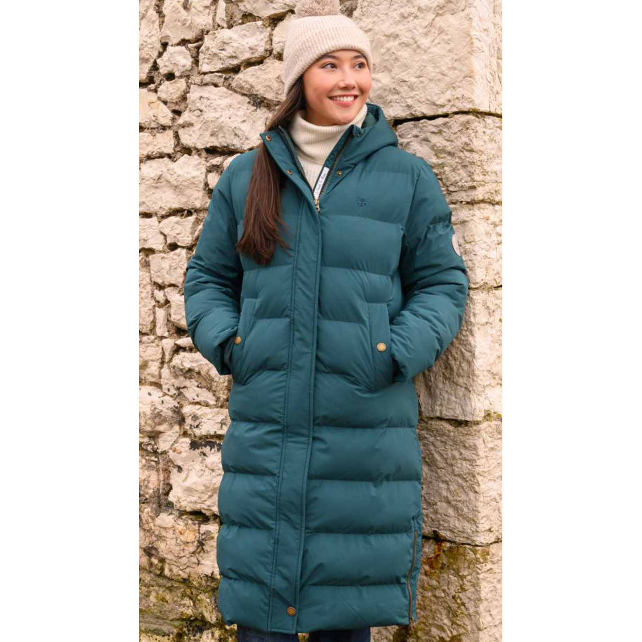 Lighthouse Womens Long Coat Savannah Pine