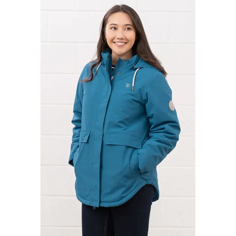Lighthouse Womens Coat Tess Teal