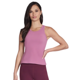 Skechers Womens Go Walk Shelf Bra Tank Top Rose