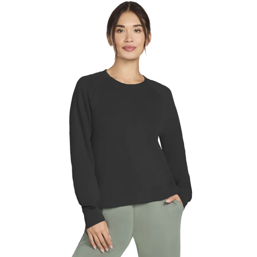 Skechers Womens Skechluxe Elevate Crewneck Black