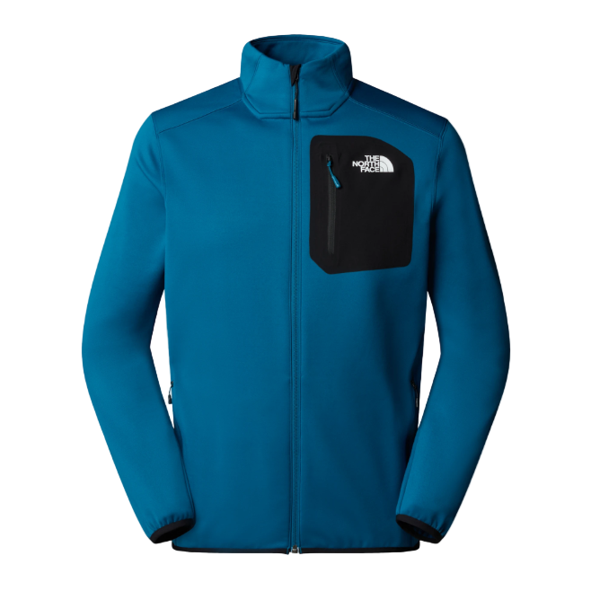 The North Face men's black jacket with zip