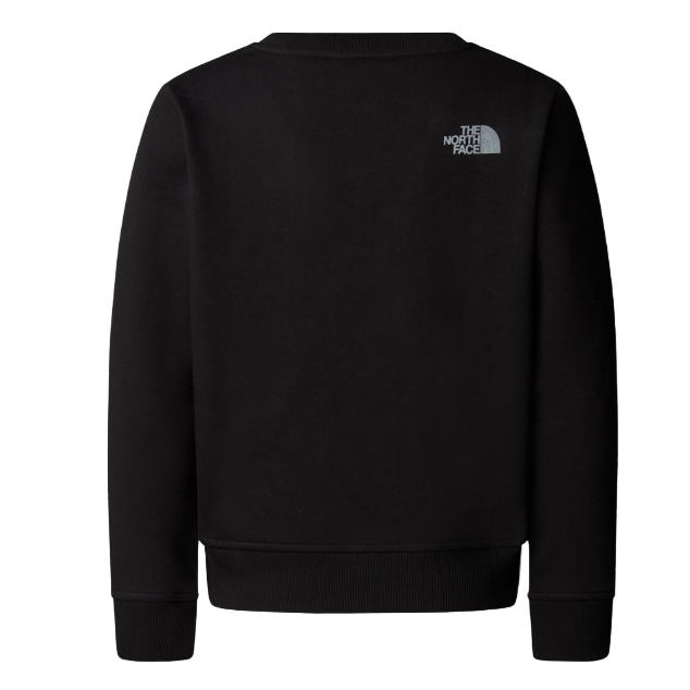 The North Face Girls Jumper Reflect Logo TNF Black