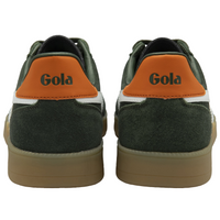 Gola Mens Shoe Viper Khaki/White/Moody Orange/Gum