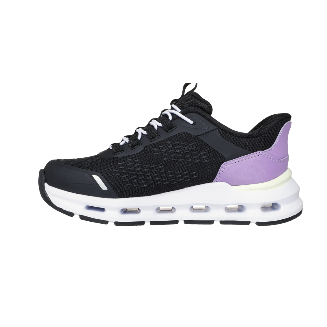 Skechers Girls Slip In's Trainer Glide Step Plus Vista Lane Black/Purple