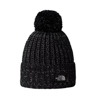 The North Face Unisex Beanie Cozy Chunky Cabin Black/White