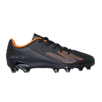 Skechers kids' black and orange lace-up boot