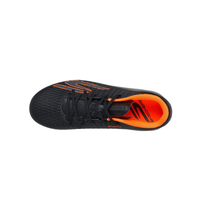 Skechers kids' black and orange lace-up boot