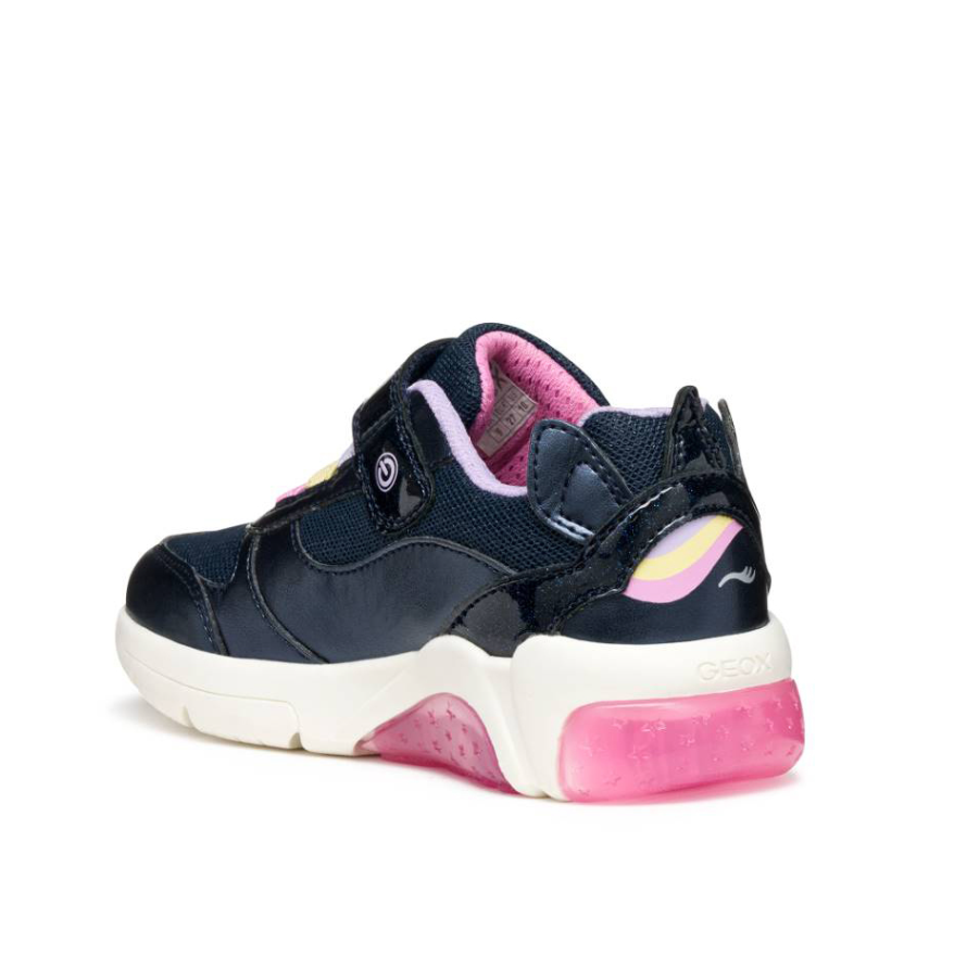 Geox Girls Trainer Fadinlight Navy/Multi