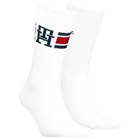 Tommy Hilfiger Mens Socks 2 Pairs White