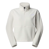 The North Face Womens Fleece 1/2 Zip White Dune