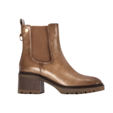 XTI women's beige slip-on boot