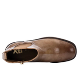 XTI women's beige slip-on boot