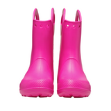 Crocs girls' pink boot