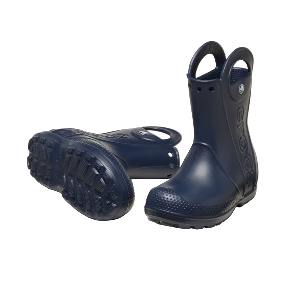 Crocs Kids Rain Boots Handle It Navy