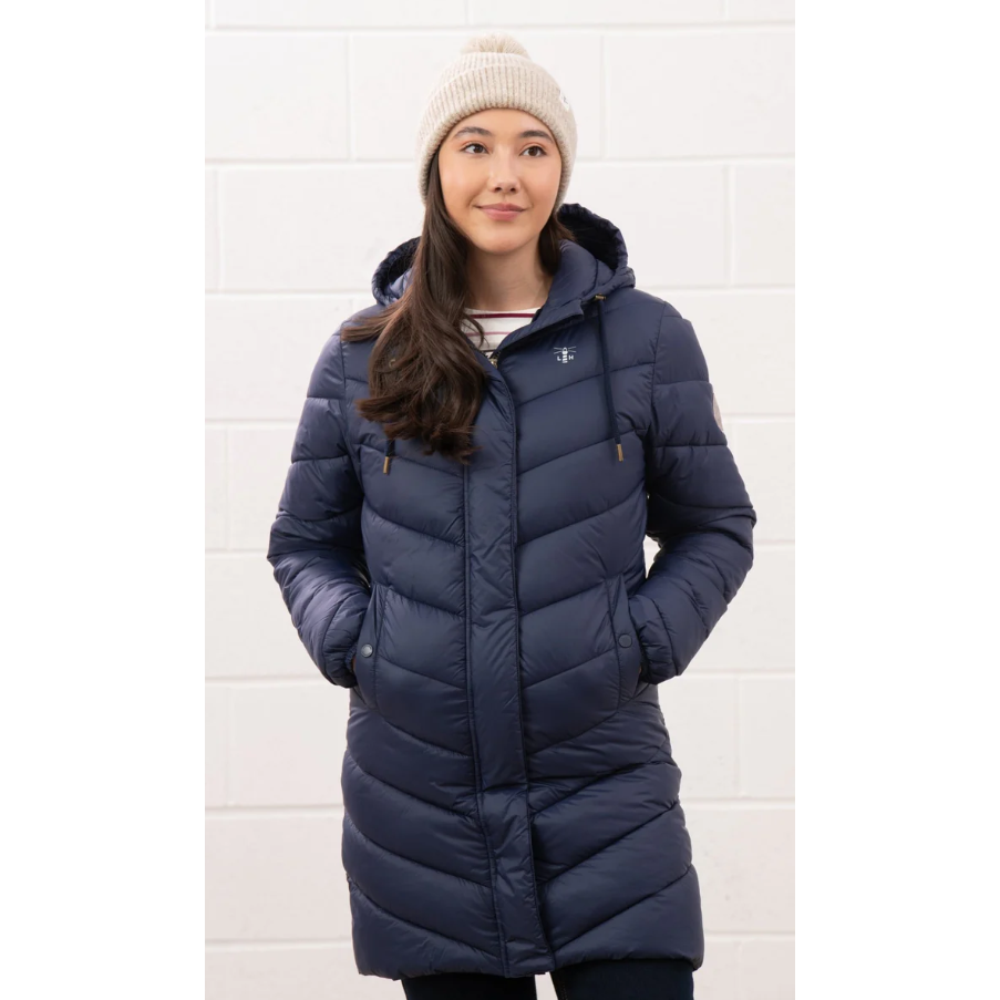 Lighthouse Womens Coat Laurel Navy