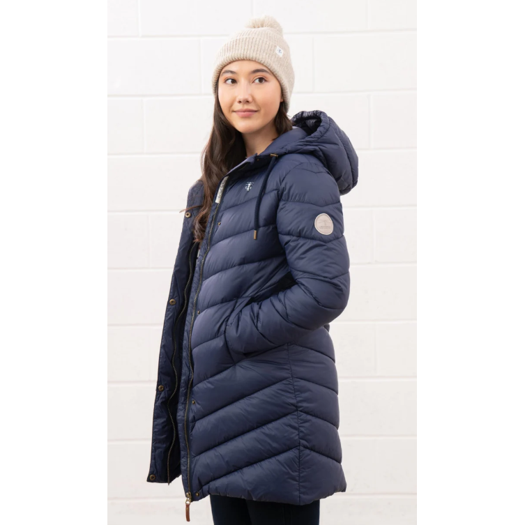 Lighthouse Womens Coat Laurel Navy