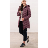 Lighthouse Womens Coat Laurel Cranberry