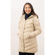 Lighthouse women's cream jacket with zip