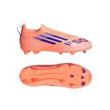 Adidas Junior Football Boots F50 League LL FG/MG J Beam Orange/Lucid Blue/Cloud White