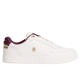 Tommy Hilfiger Womens Trainer Elevated Court Sneaker YBH Ancient White
