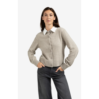 YAYA Womens Cardigan 01-010117-509 Brownish Grey