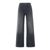 YAYA Womens Jeans 01-311119-509 HW L32 Grey Denim