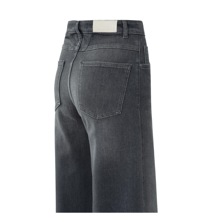 YAYA Womens Jeans 01-311119-509 HW L32 Grey Denim