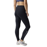 Brooks Womens Tight Momentum Thermal  2.0 Black/Speed Logo