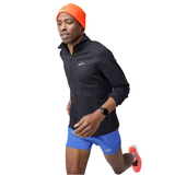 Brooks Mens Top Dash 1/4 Zip 3.0 Black