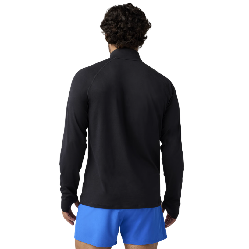 Brooks Mens Top Dash 1/4 Zip 3.0 Black