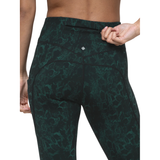 Ronhill Womens Tights Tech Crop Seaweed Medusa