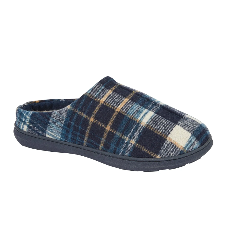 Jo & Joe Mens Slipper Inverness Navy