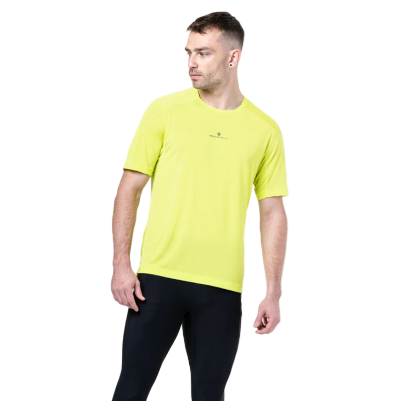Ronhill men's yellow t-shirt